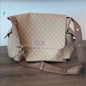 Gucci Diaper Bag (with a changing pad)
